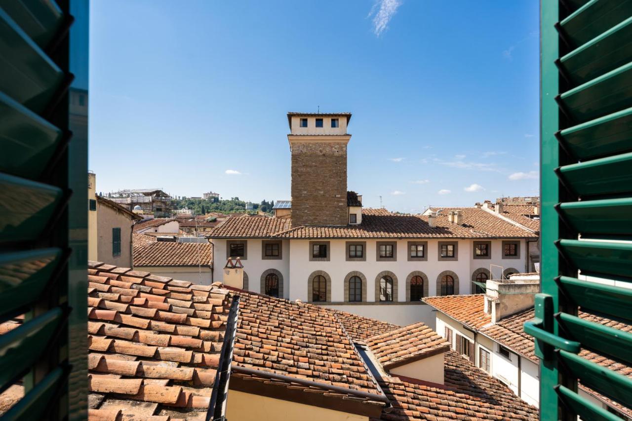 Terrace apt in Piazza Strozzi-center of Florenţa Exterior foto